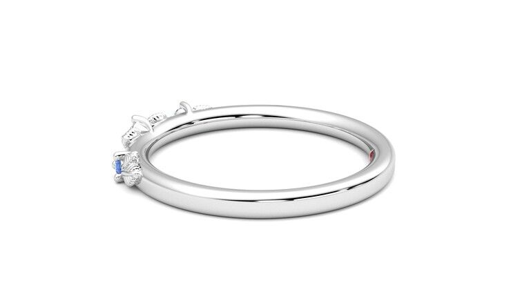 Taylor & Hart Lorierre Wedding Ring 360 degree image 20