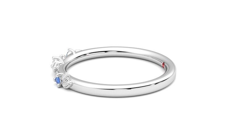 Taylor & Hart Lorierre Wedding Ring 360 degree image 21