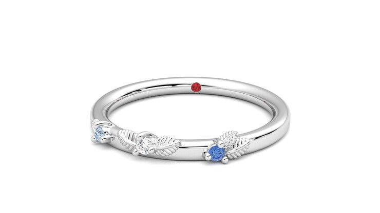Taylor & Hart Lorierre Wedding Ring 360 degree image 28