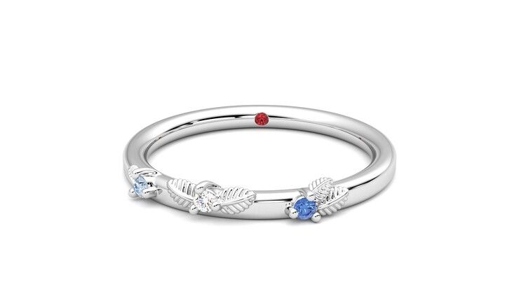 Taylor & Hart Lorierre Wedding Ring 360 degree image 29