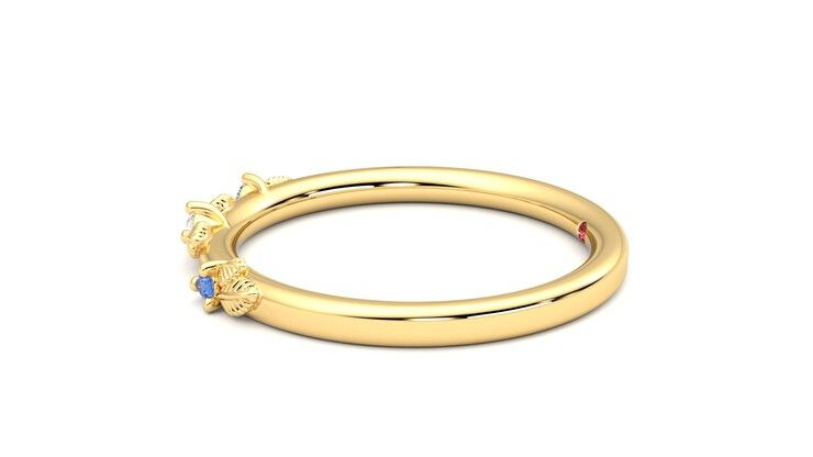 Taylor & Hart Lorierre Wedding Ring 360 degree image 21