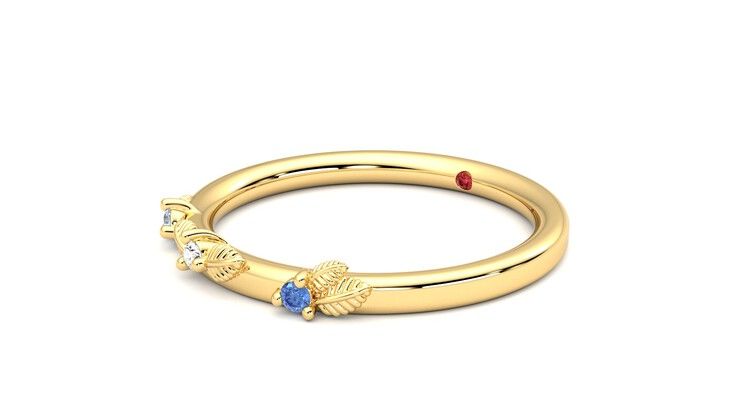 Taylor & Hart Lorierre Wedding Ring 360 degree image 24