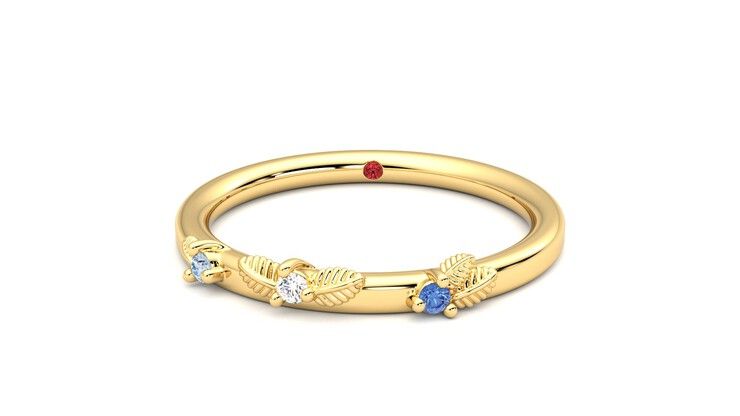 Taylor & Hart Lorierre Wedding Ring 360 degree image 29