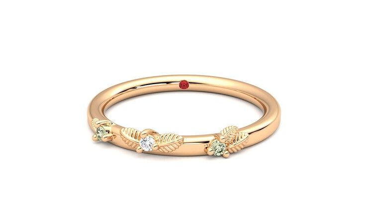 Taylor & Hart Lorierre Wedding Ring 360 degree image 0