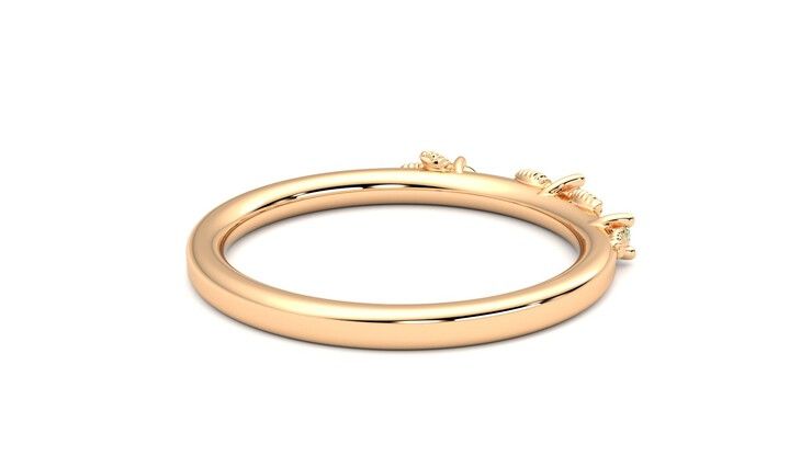 Taylor & Hart Lorierre Wedding Ring 360 degree image 13