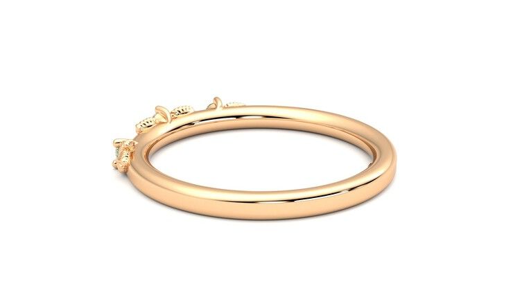 Taylor & Hart Lorierre Wedding Ring 360 degree image 19