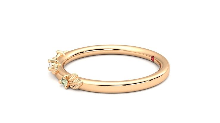 Taylor & Hart Lorierre Wedding Ring 360 degree image 22
