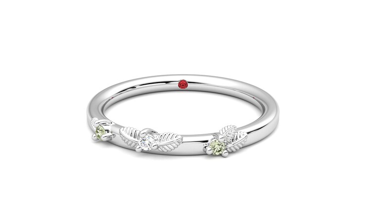 Taylor & Hart Lorierre Wedding Ring 360 degree image 0