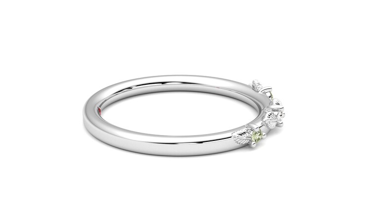 Taylor & Hart Lorierre Wedding Ring 360 degree image 10