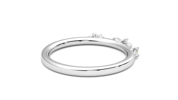 Taylor & Hart Lorierre Wedding Ring 360 degree image 13