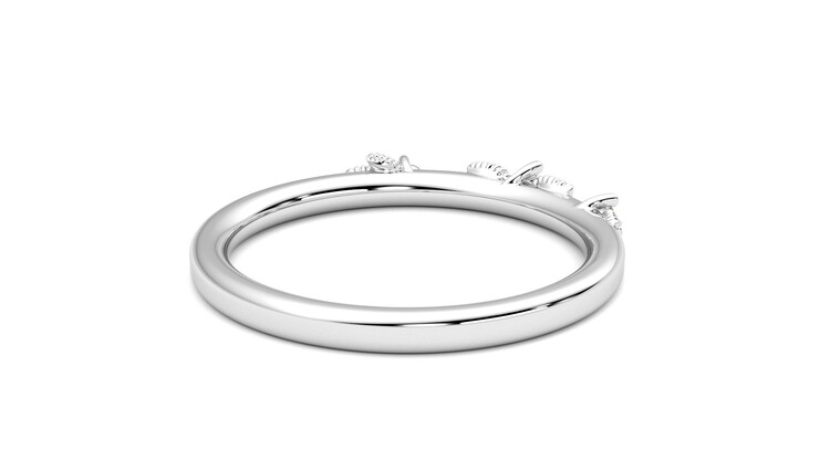 Taylor & Hart Lorierre Wedding Ring 360 degree image 14
