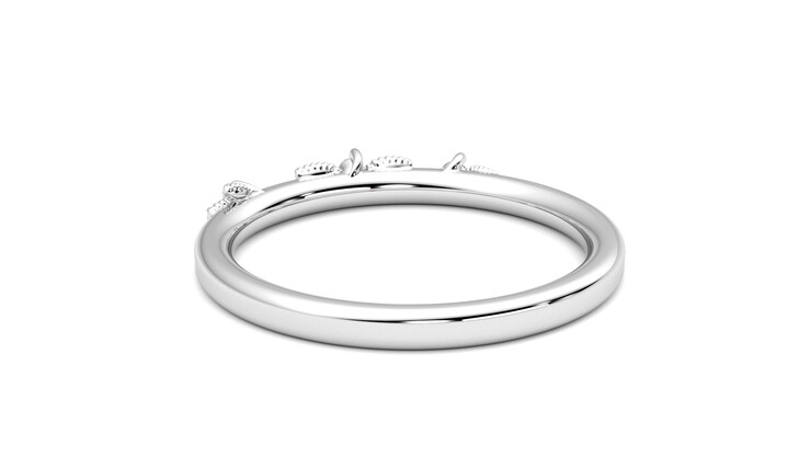 Taylor & Hart Lorierre Wedding Ring 360 degree image 17