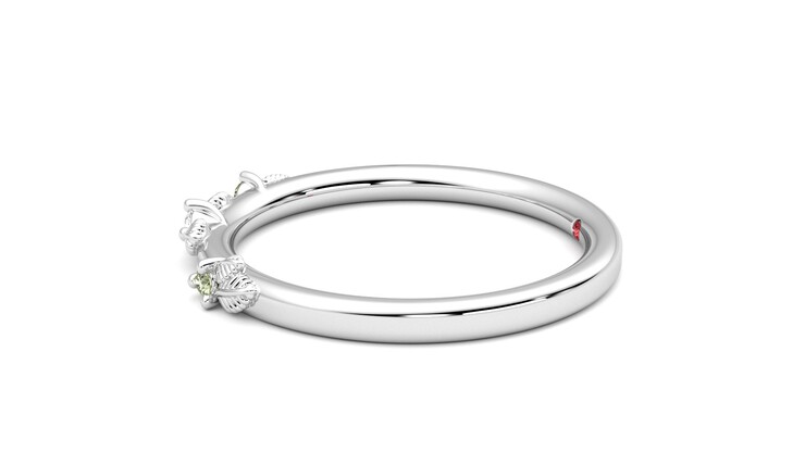 Taylor & Hart Lorierre Wedding Ring 360 degree image 21