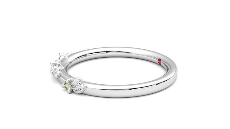 Taylor & Hart Lorierre Wedding Ring 360 degree image 22