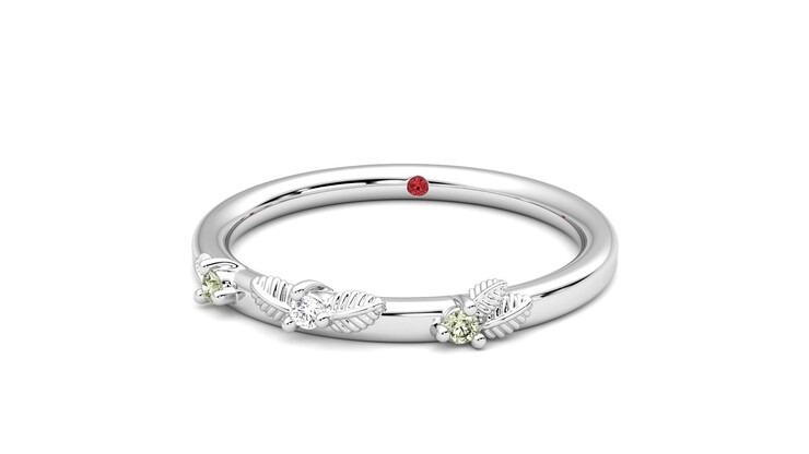 Taylor & Hart Lorierre Wedding Ring 360 degree image 28