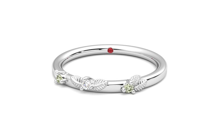 Taylor & Hart Lorierre Wedding Ring 360 degree image 29