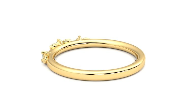 Taylor & Hart Lorierre Wedding Ring 360 degree image 19