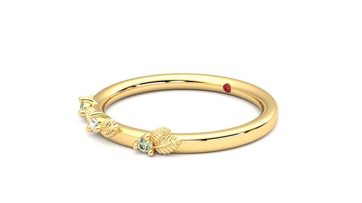 Taylor & Hart Lorierre Wedding Ring 360 degree image 24