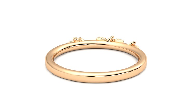 Taylor & Hart Lorierre Wedding Ring 360 degree image 15