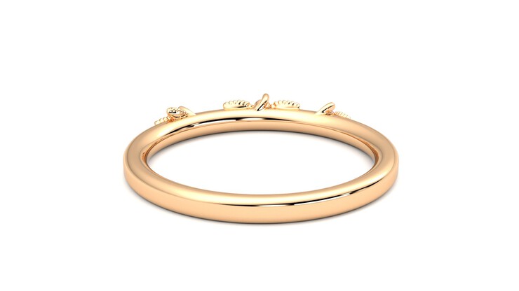 Taylor & Hart Lorierre Wedding Ring 360 degree image 16