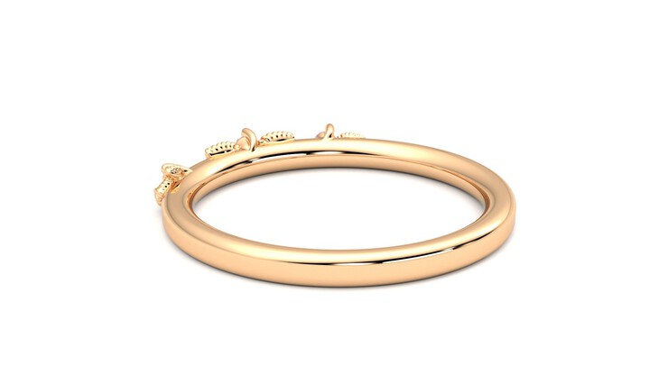 Taylor & Hart Lorierre Wedding Ring 360 degree image 18