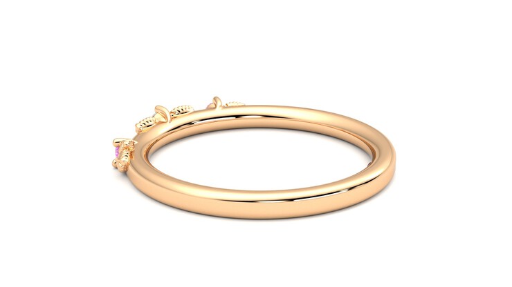 Taylor & Hart Lorierre Wedding Ring 360 degree image 19