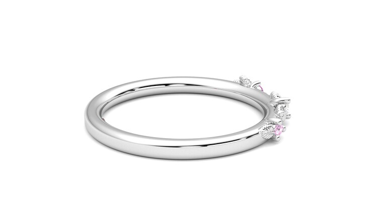 Taylor & Hart Lorierre Wedding Ring 360 degree image 11