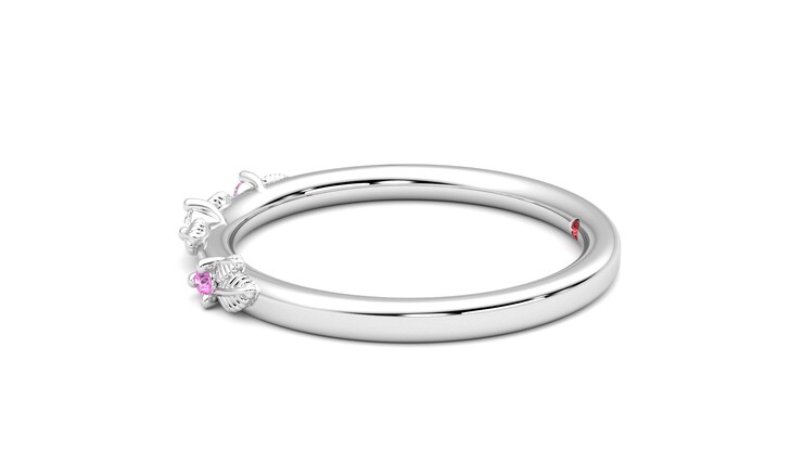 Taylor & Hart Lorierre Wedding Ring 360 degree image 21