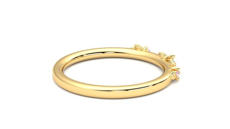 Taylor & Hart Lorierre Wedding Ring 360 degree image 12