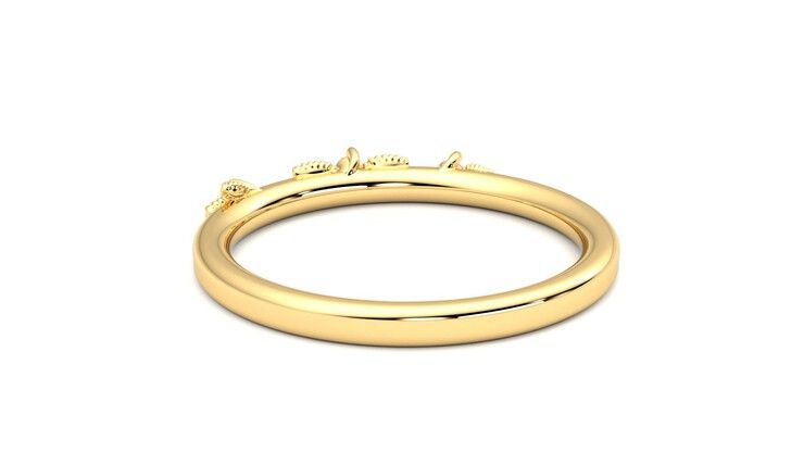 Taylor & Hart Lorierre Wedding Ring 360 degree image 17