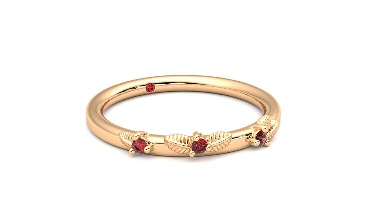 Taylor & Hart Lorierre Wedding Ring 360 degree image 5