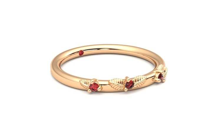 Taylor & Hart Lorierre Wedding Ring 360 degree image 6