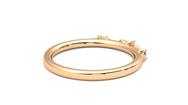 Taylor & Hart Lorierre Wedding Ring 360 degree image 13