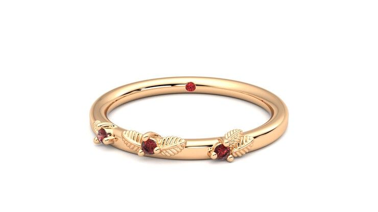 Taylor & Hart Lorierre Wedding Ring 360 degree image 29