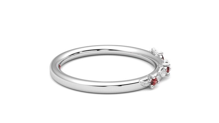 Taylor & Hart Lorierre Wedding Ring 360 degree image 10