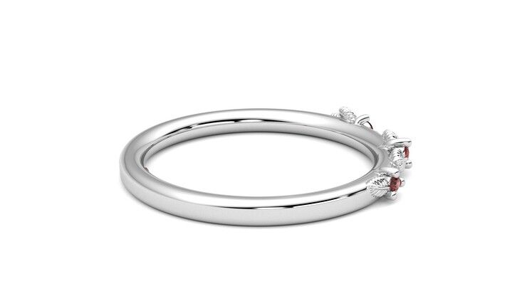 Taylor & Hart Lorierre Wedding Ring 360 degree image 11