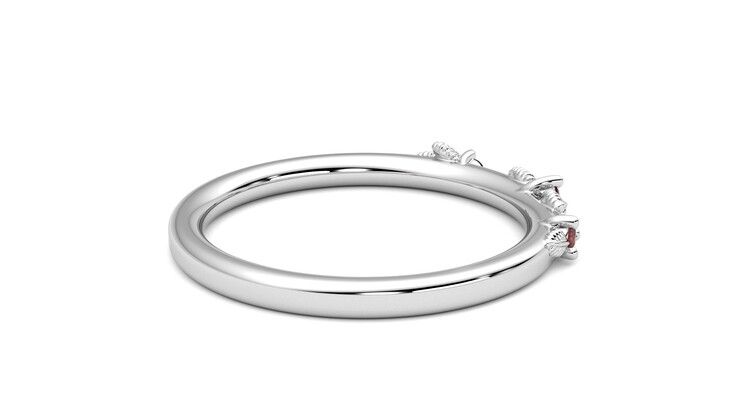 Taylor & Hart Lorierre Wedding Ring 360 degree image 12