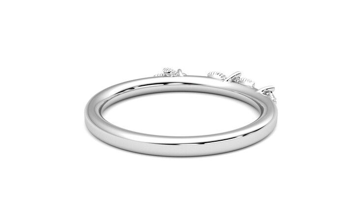 Taylor & Hart Lorierre Wedding Ring 360 degree image 14