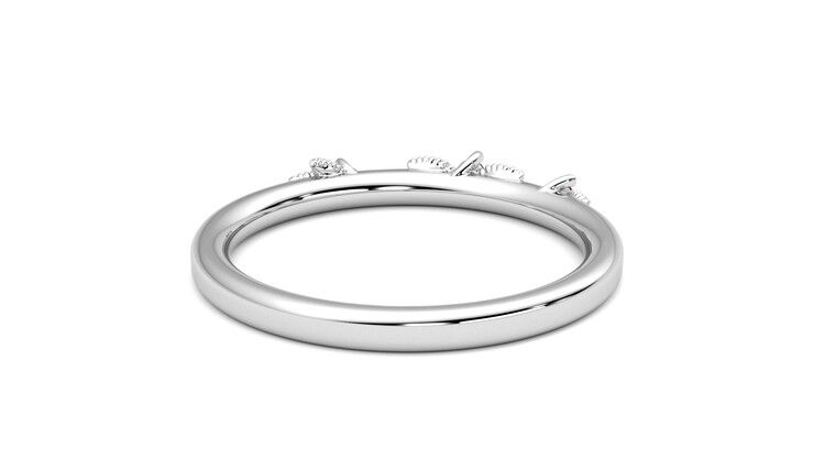 Taylor & Hart Lorierre Wedding Ring 360 degree image 15