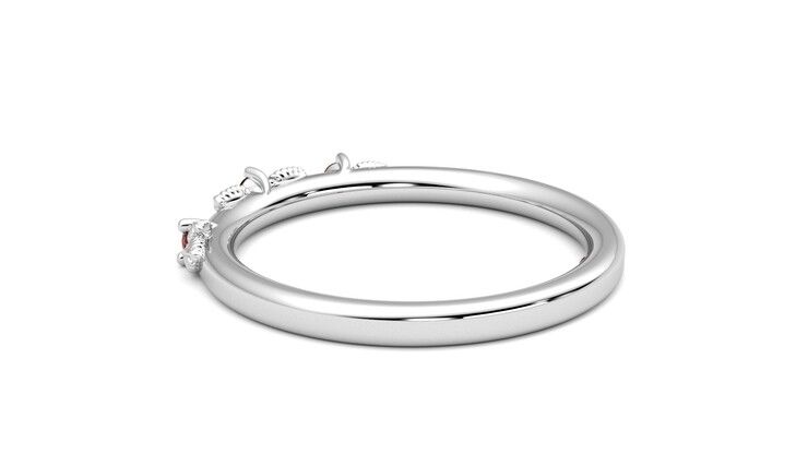 Taylor & Hart Lorierre Wedding Ring 360 degree image 19