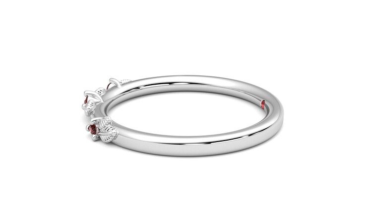 Taylor & Hart Lorierre Wedding Ring 360 degree image 21