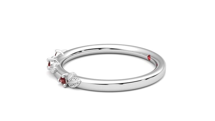 Taylor & Hart Lorierre Wedding Ring 360 degree image 22