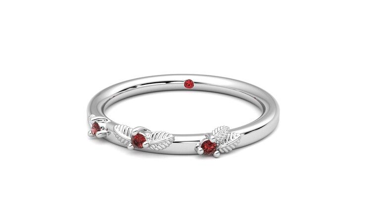 Taylor & Hart Lorierre Wedding Ring 360 degree image 28