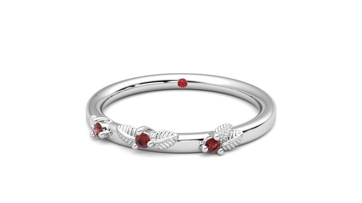 Taylor & Hart Lorierre Wedding Ring 360 degree image 29