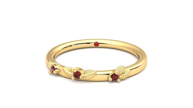 Taylor & Hart Lorierre Wedding Ring 360 degree image 0