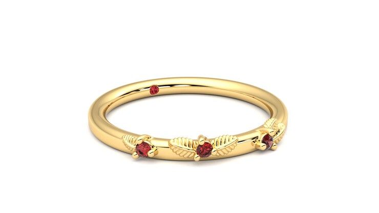 Taylor & Hart Lorierre Wedding Ring 360 degree image 5