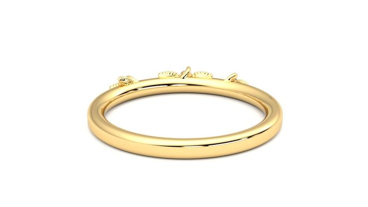 Taylor & Hart Lorierre Wedding Ring 360 degree image 16