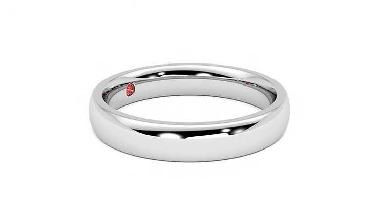 Taylor & Hart Lucombe Wedding Ring 360 degree image 7