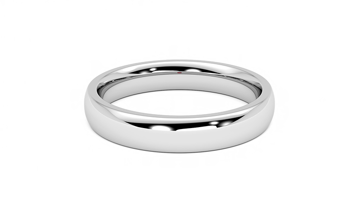 Taylor & Hart Lucombe Wedding Ring 360 degree image 15