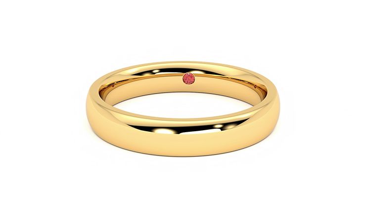 Taylor & Hart Lucombe Wedding Ring 360 degree image 28
